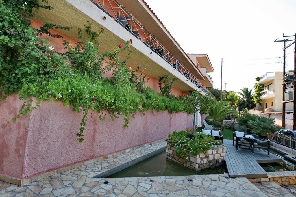 Sandy Bay Hotel Plomari Esterno foto