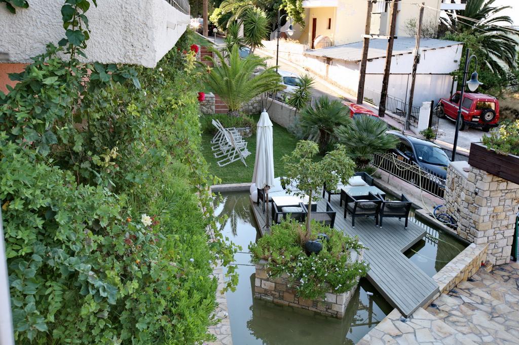 Sandy Bay Hotel Plomari Esterno foto