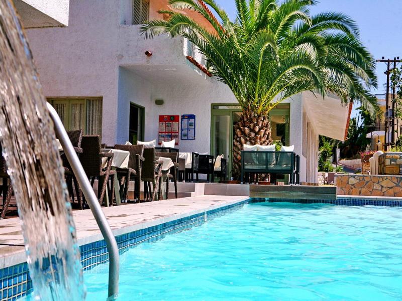 Sandy Bay Hotel Plomari Esterno foto