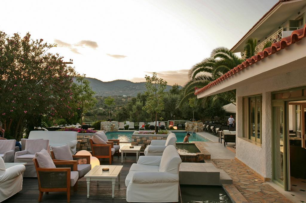 Sandy Bay Hotel Plomari Esterno foto