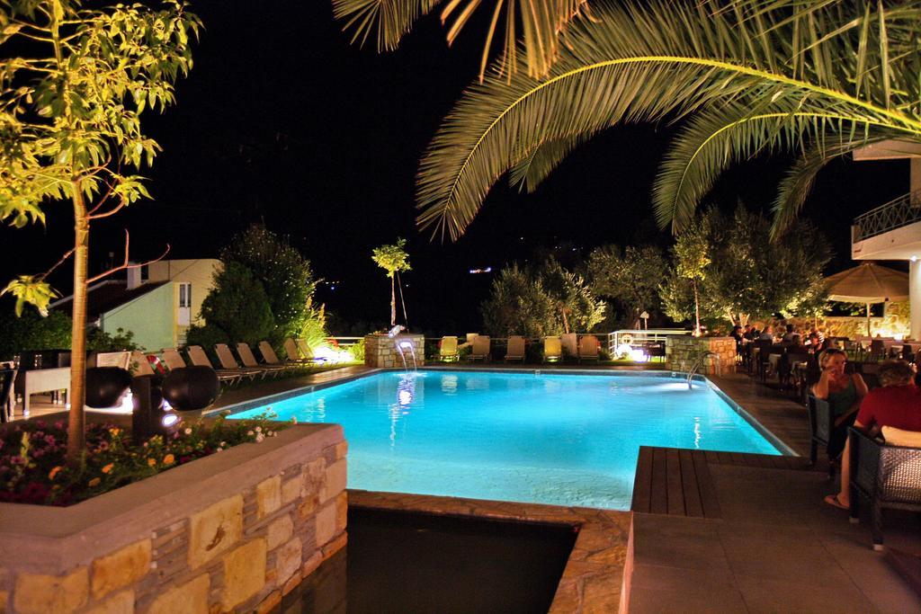 Sandy Bay Hotel Plomari Esterno foto